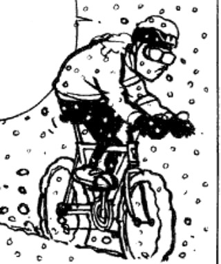 A little spoke card sneak peak. The Swirlie - Saturday 2/16 - 10 am at Douglas Trailhead